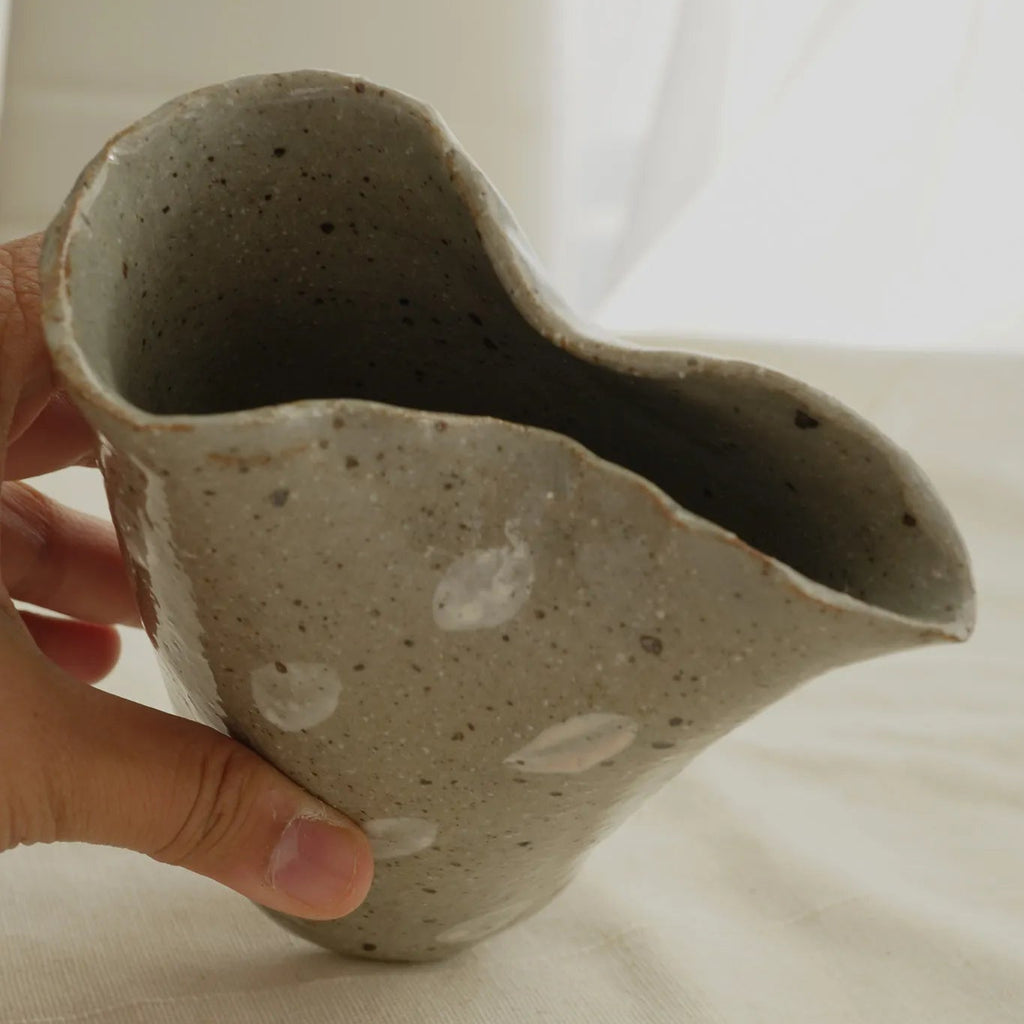 Seto Ware Cat Motif Tokkuri Sake Pourer