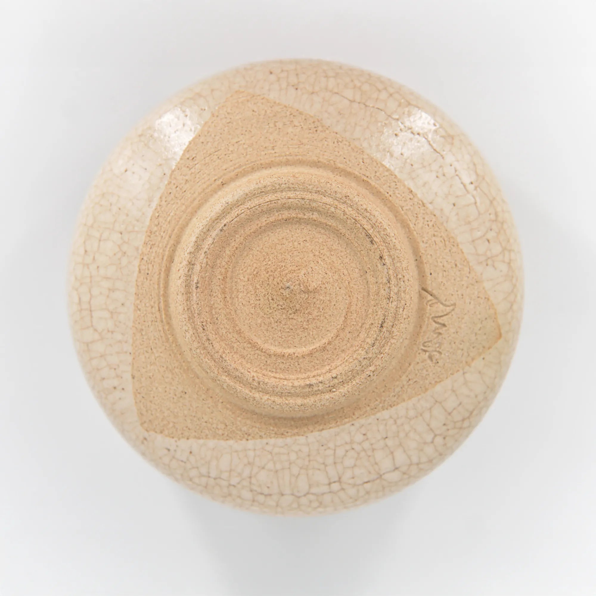 Oribe Chawan – Matcha Bowl by Rokubei Pottery Garden (Seto, Japan)