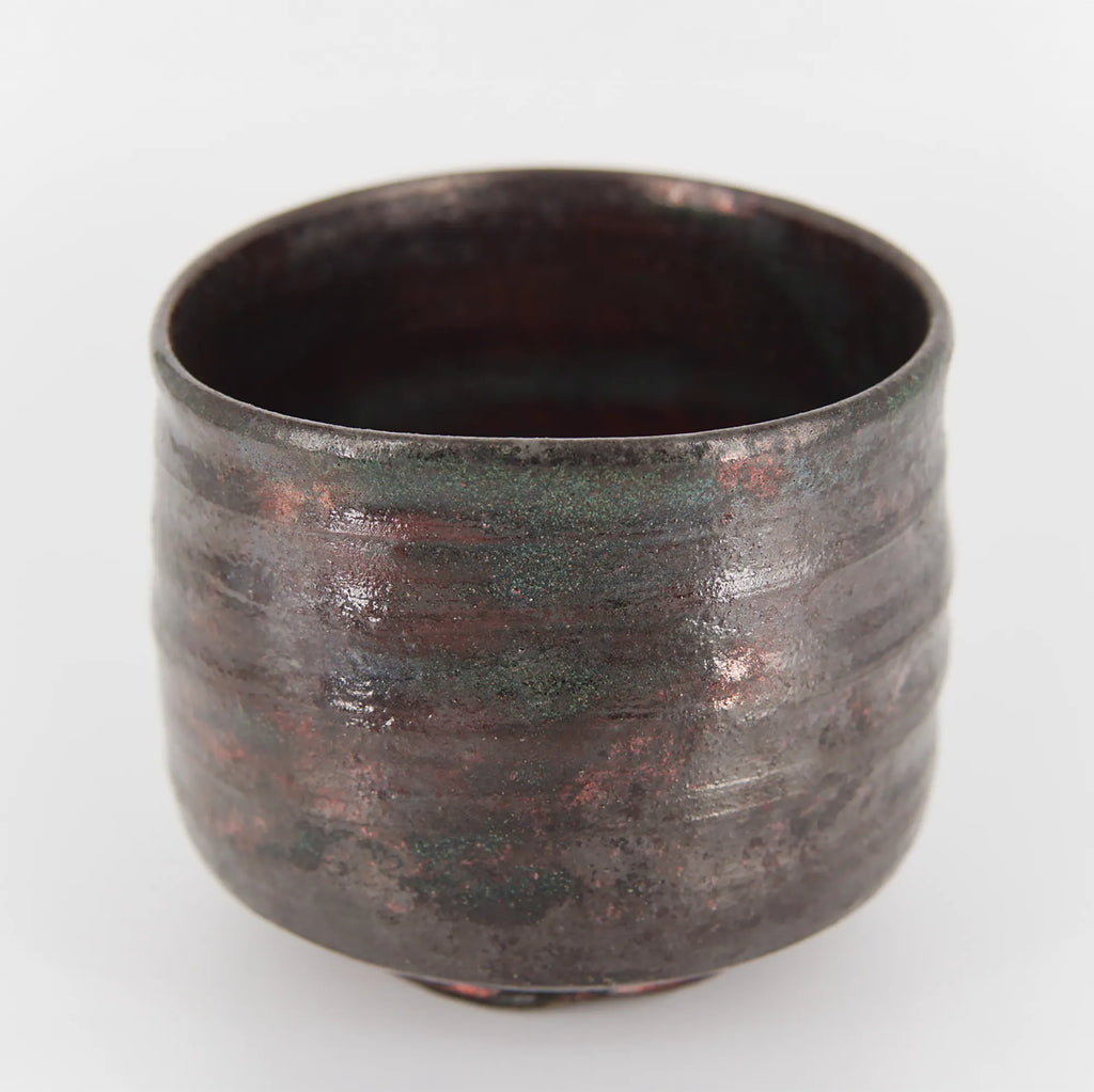 Raku Chawan – American-Style Matcha Bowl by Hirofumi Miwa (Seto, Japan)