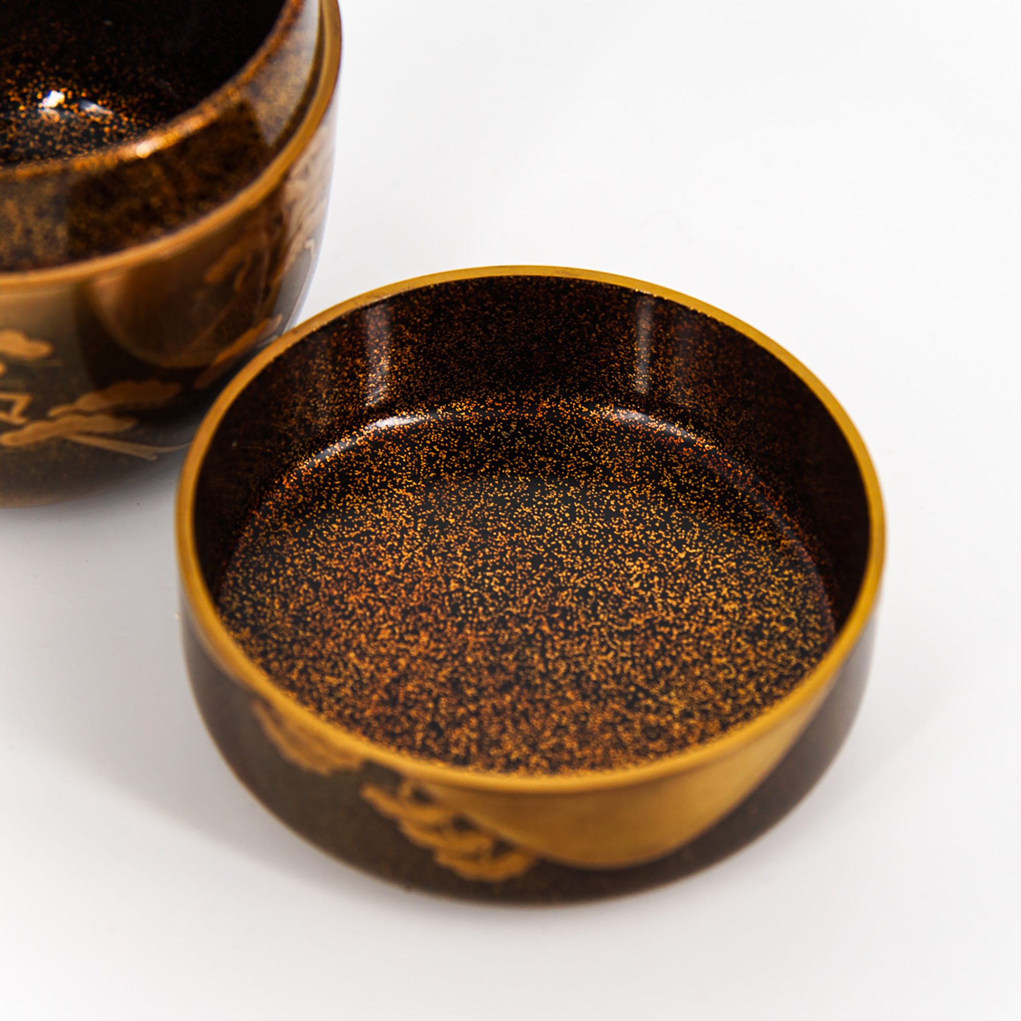 Vintage Natsume Tea Caddy – Wajima-nuri Maki-e by Masasuke Sugitani