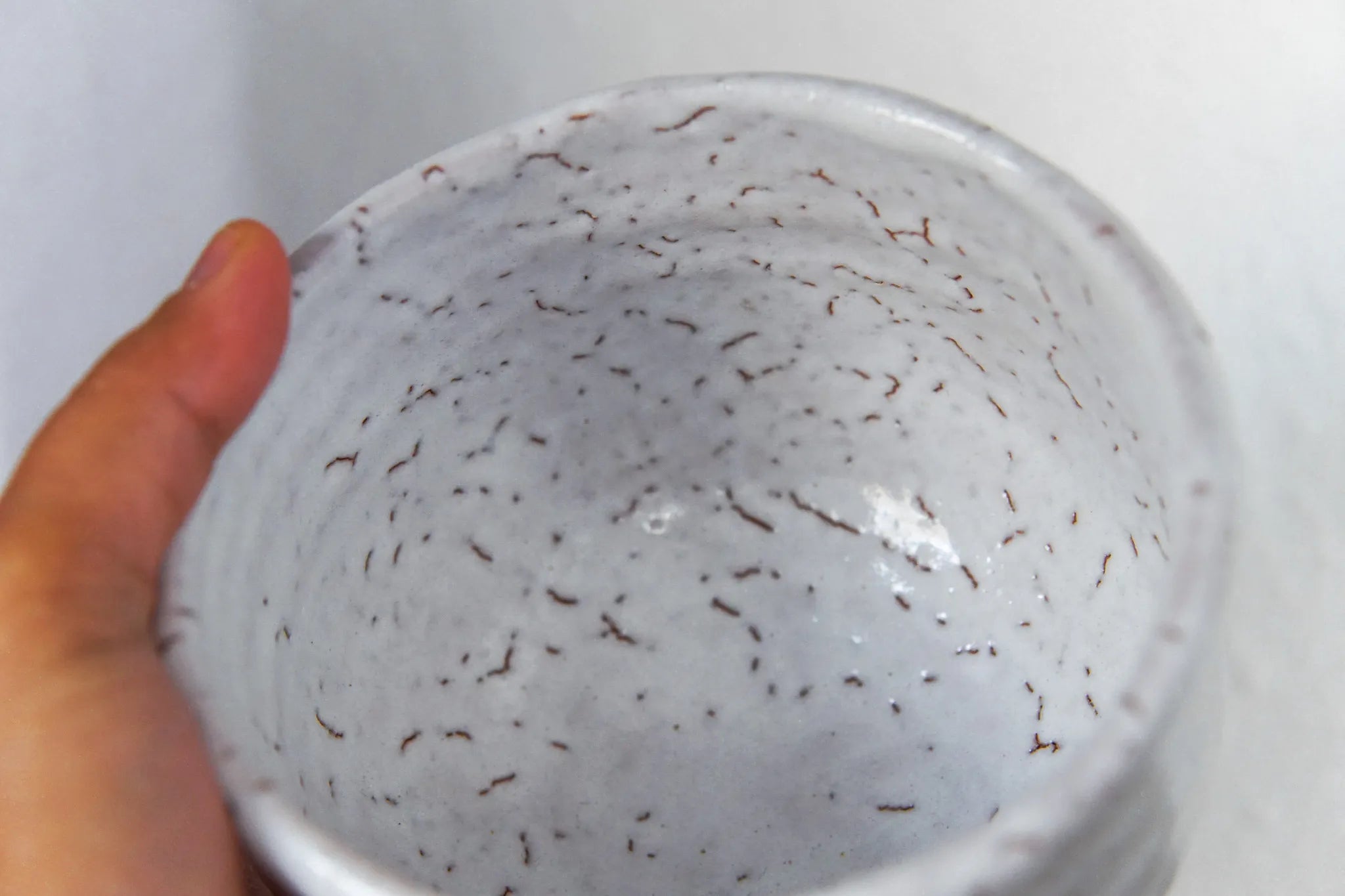 Hagi-yaki Matcha-Schale von Kunisuke Nakahara