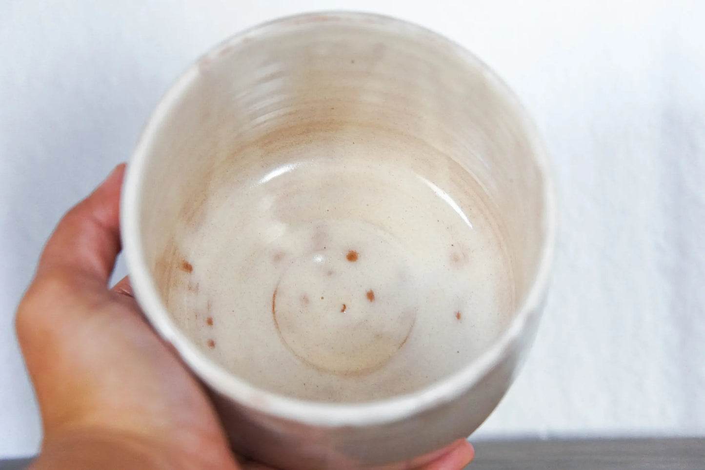 Hagi Ware Hagidono Matcha Bowl (Tsutsu Chawan)